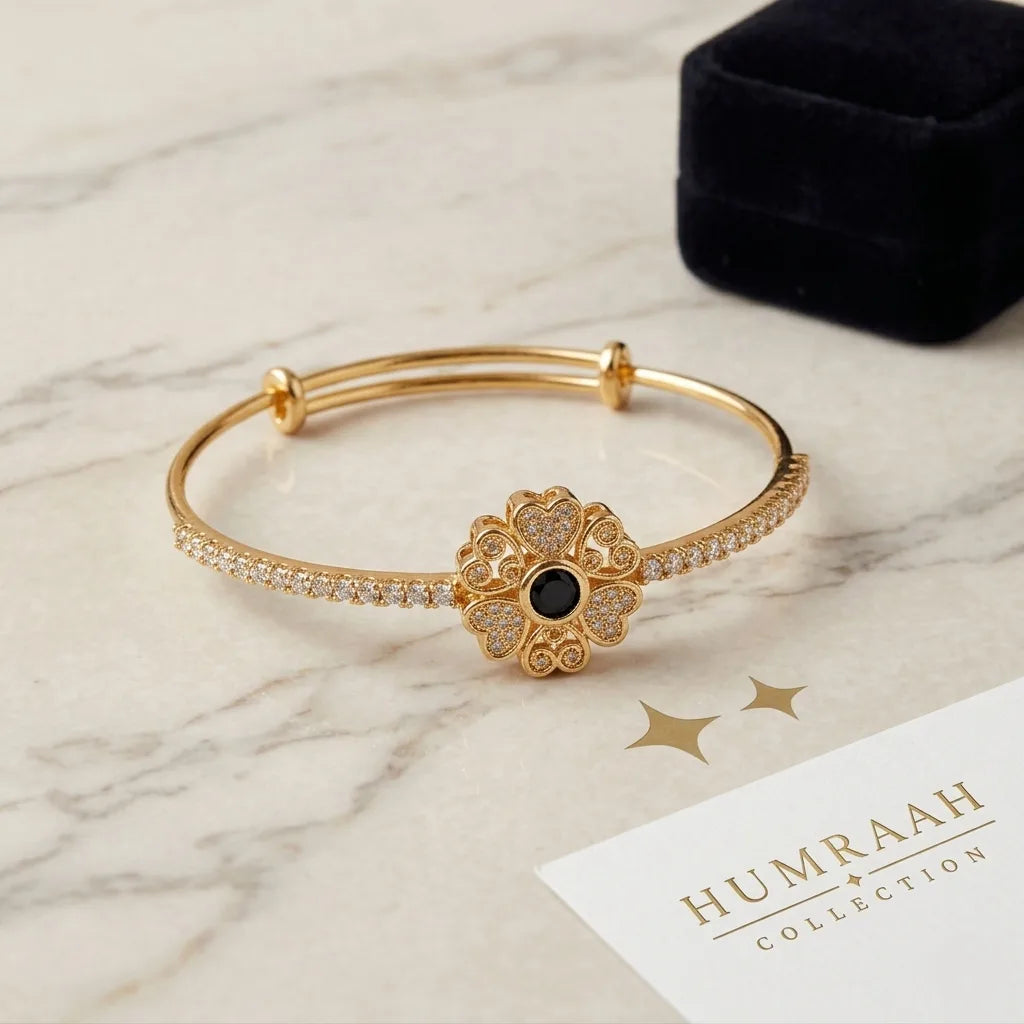 Floral Shape Eternal Shine Braclet for Special Occassions👸