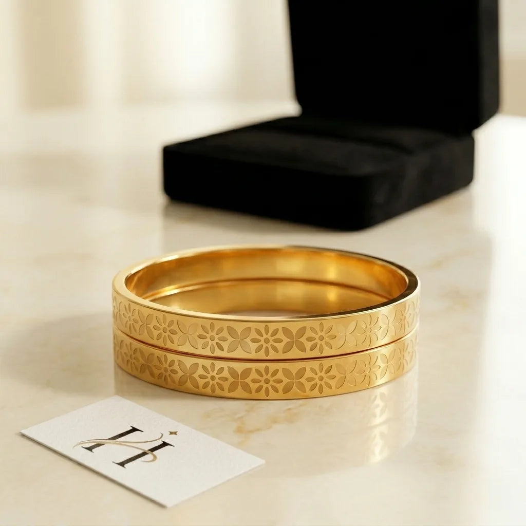 Noor-e-Zar Premium Bangle pair for Women 👸🥀