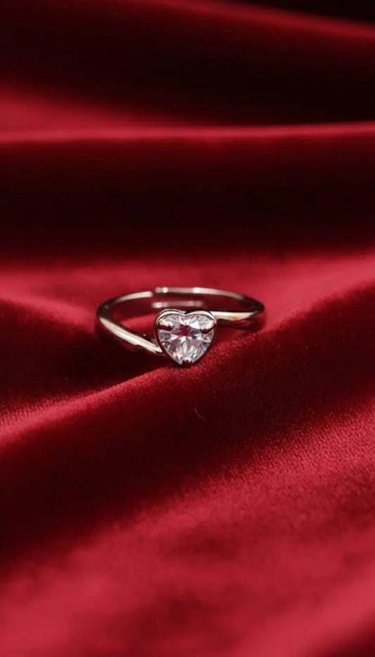Beautiful Heart Shape Ring for Ladies 👸 - Best for Parties or Casual Wear