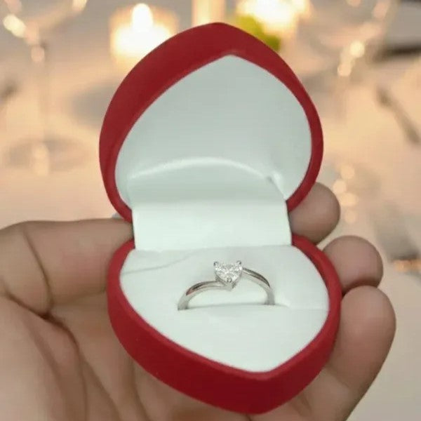 Beautiful Heart Shape Ring for Ladies 👸 - Best for Parties or Casual Wear