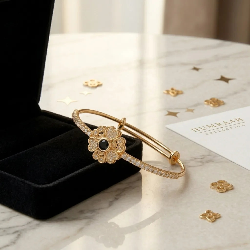 Floral Shape Eternal Shine Braclet for Special Occassions👸