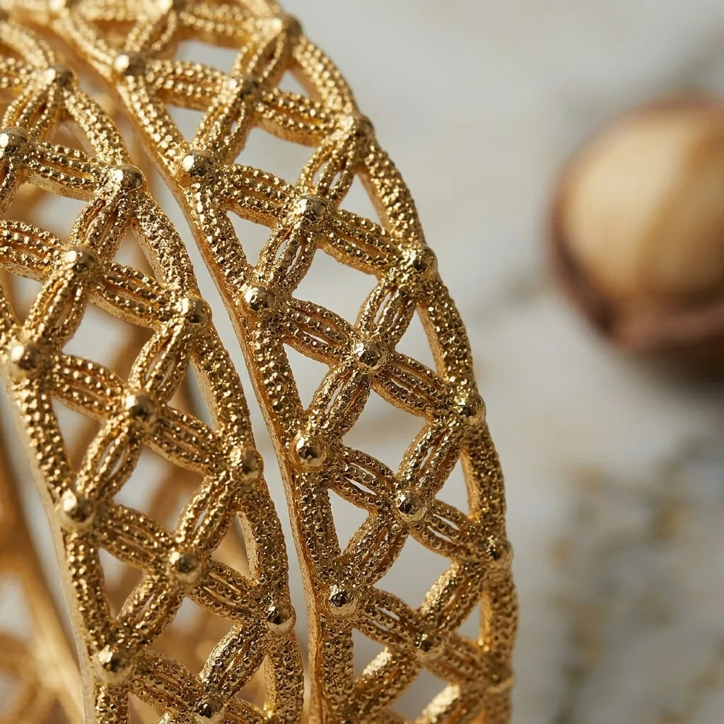 Royal Radiance Gold Bangles for Special Events